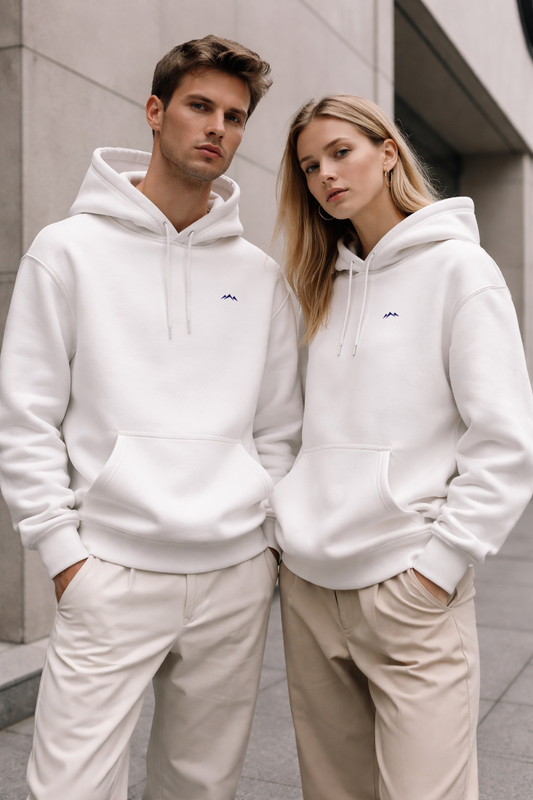 Silence Signature Hoodie - White