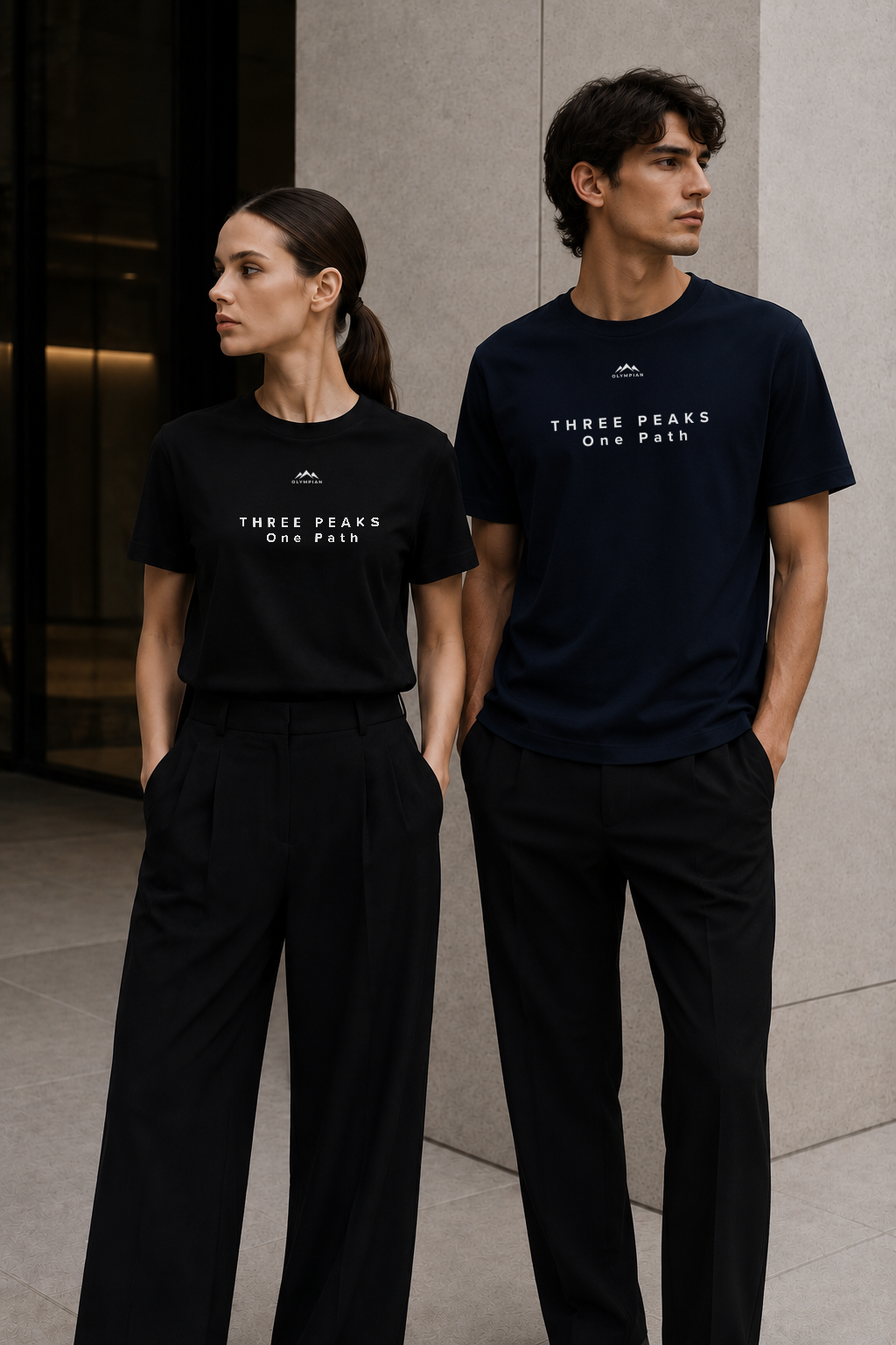 Three Peaks T-Shirt – Dark