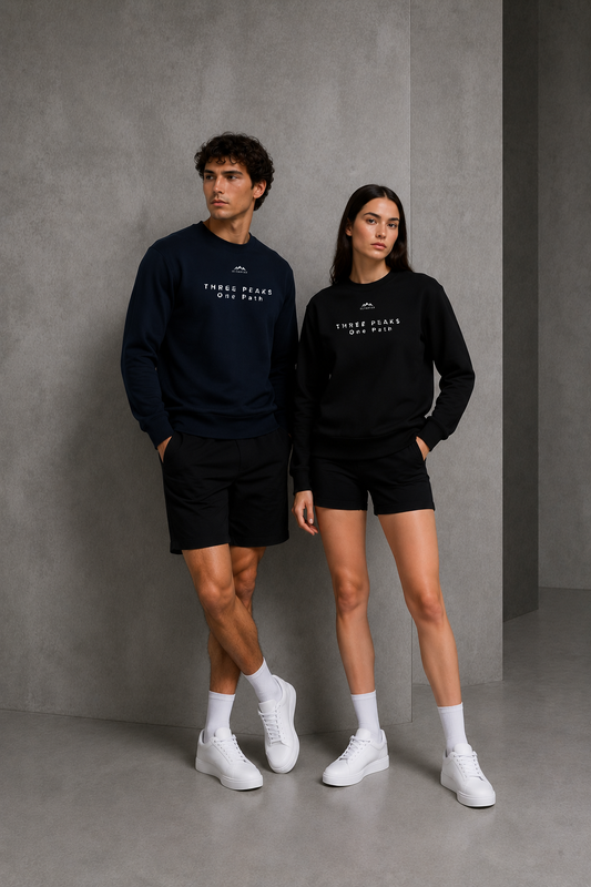 Three Peaks Sweatshirt – Dark