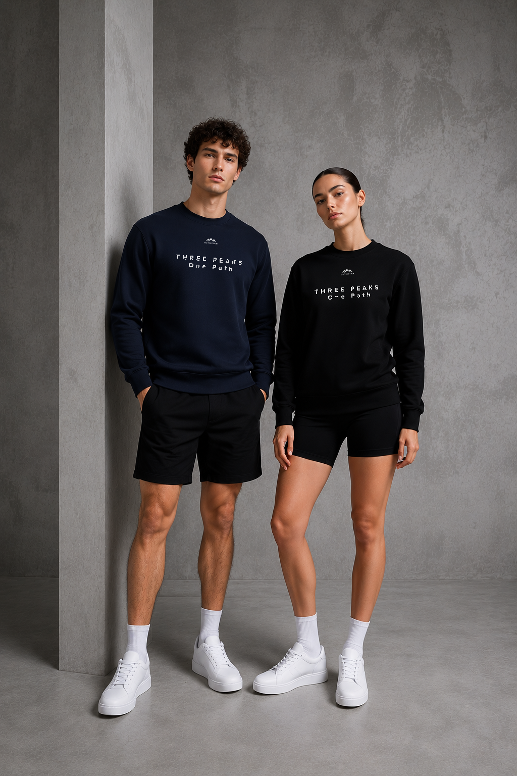 Three Peaks Sweatshirt – Dark
